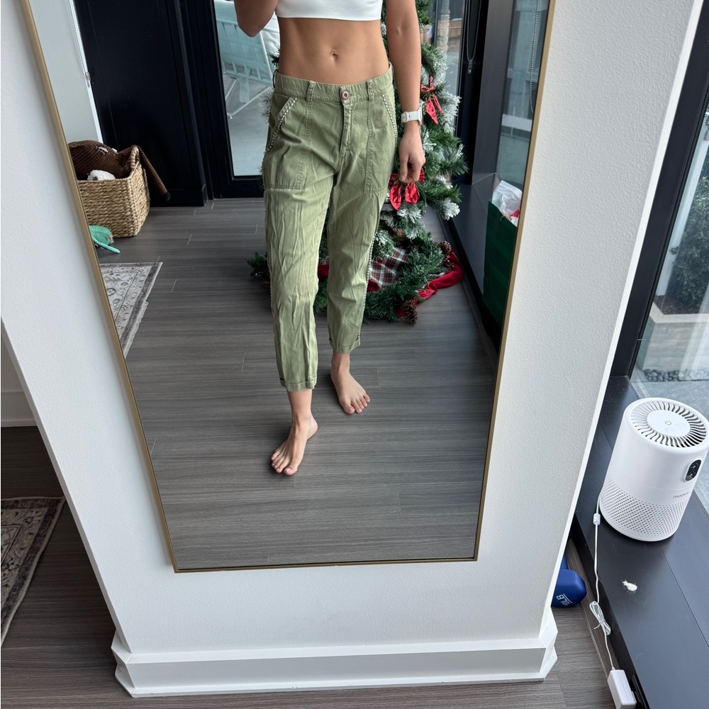 Monrow Olive Green Pants